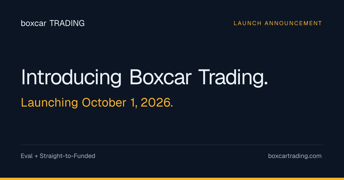 Boxcar Trading launch announcement for October 1, 2026