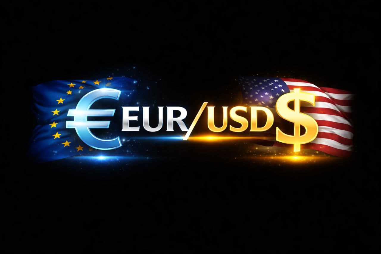 Savants Trading euro market artwork labeled EUR/USD